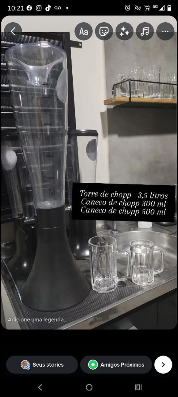 Caneco de chopp 