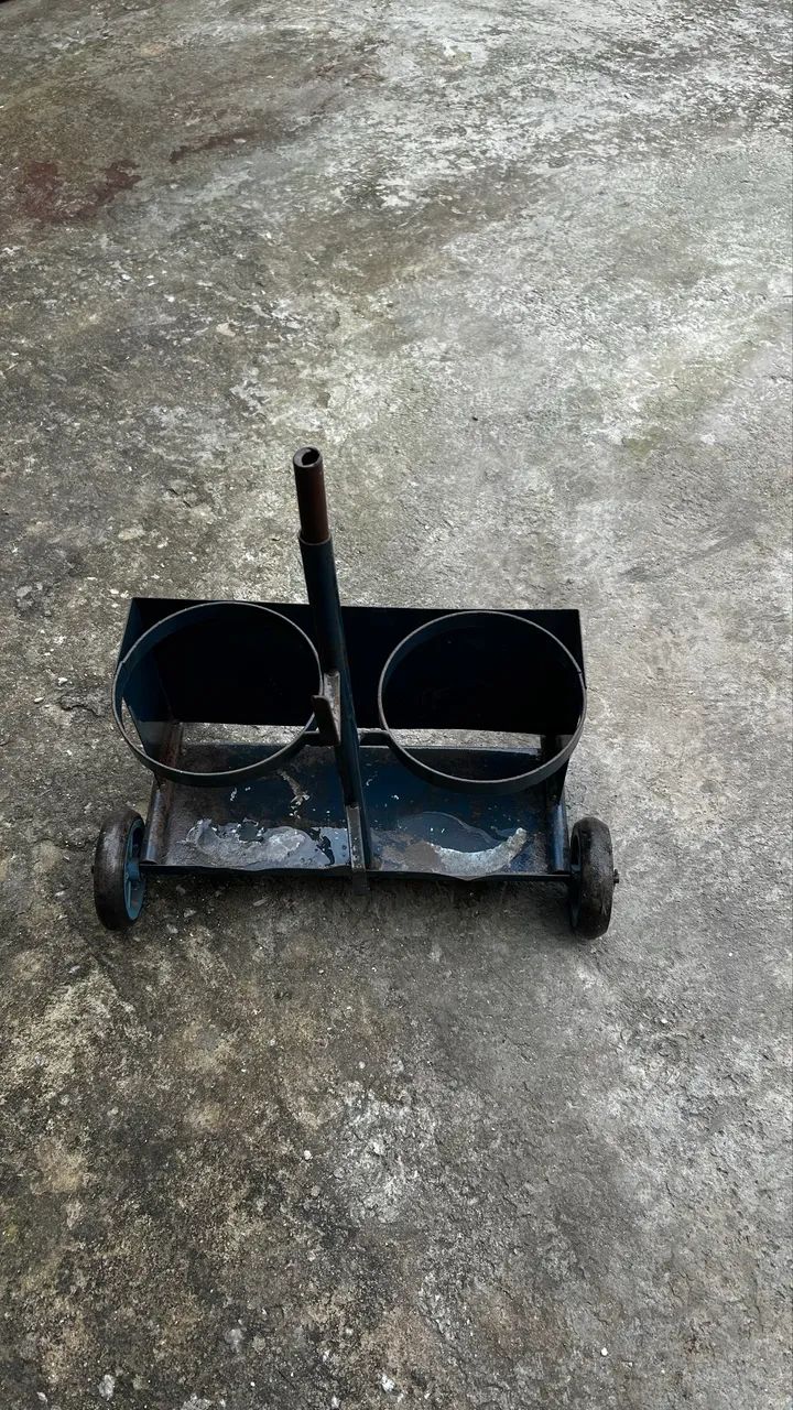 Carrinho transporte de cilindro  - Foto 3
