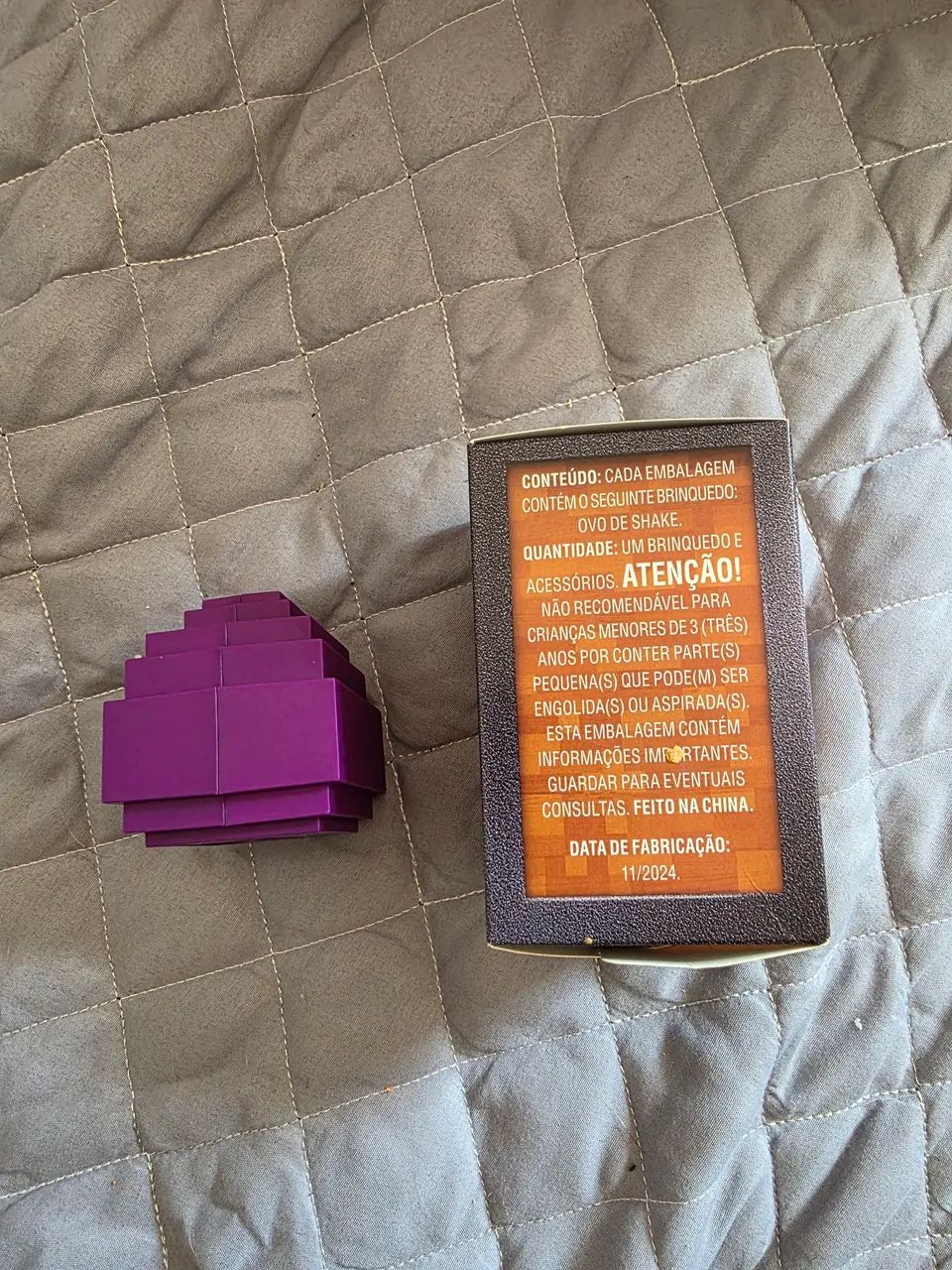 Ovo de Shake do McDonalds x Minecraft (Grimace egg) - Foto 4