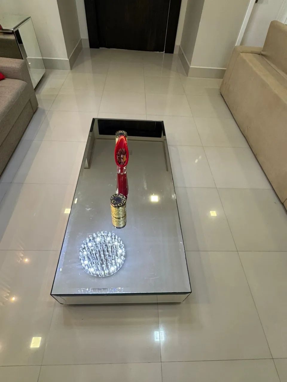 Vende-se mesa de centro de vidro  - Foto 3