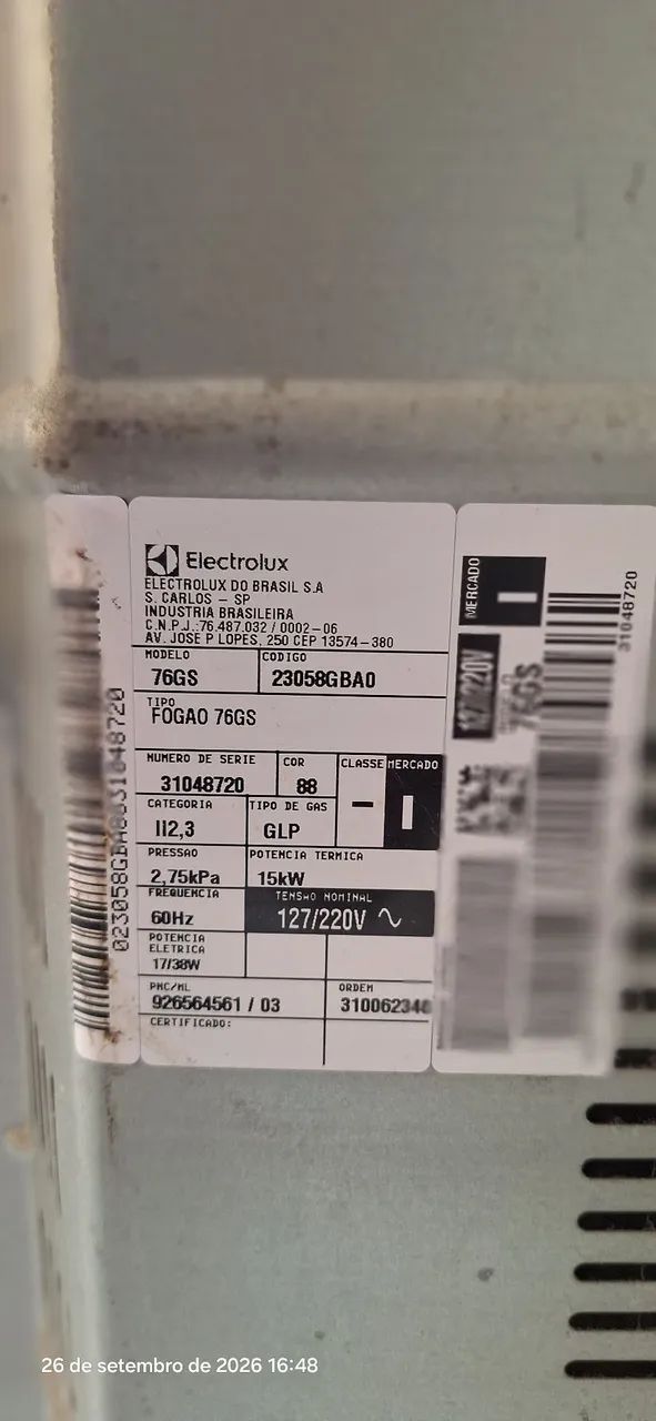 Fogão Electrolux  - Foto 2