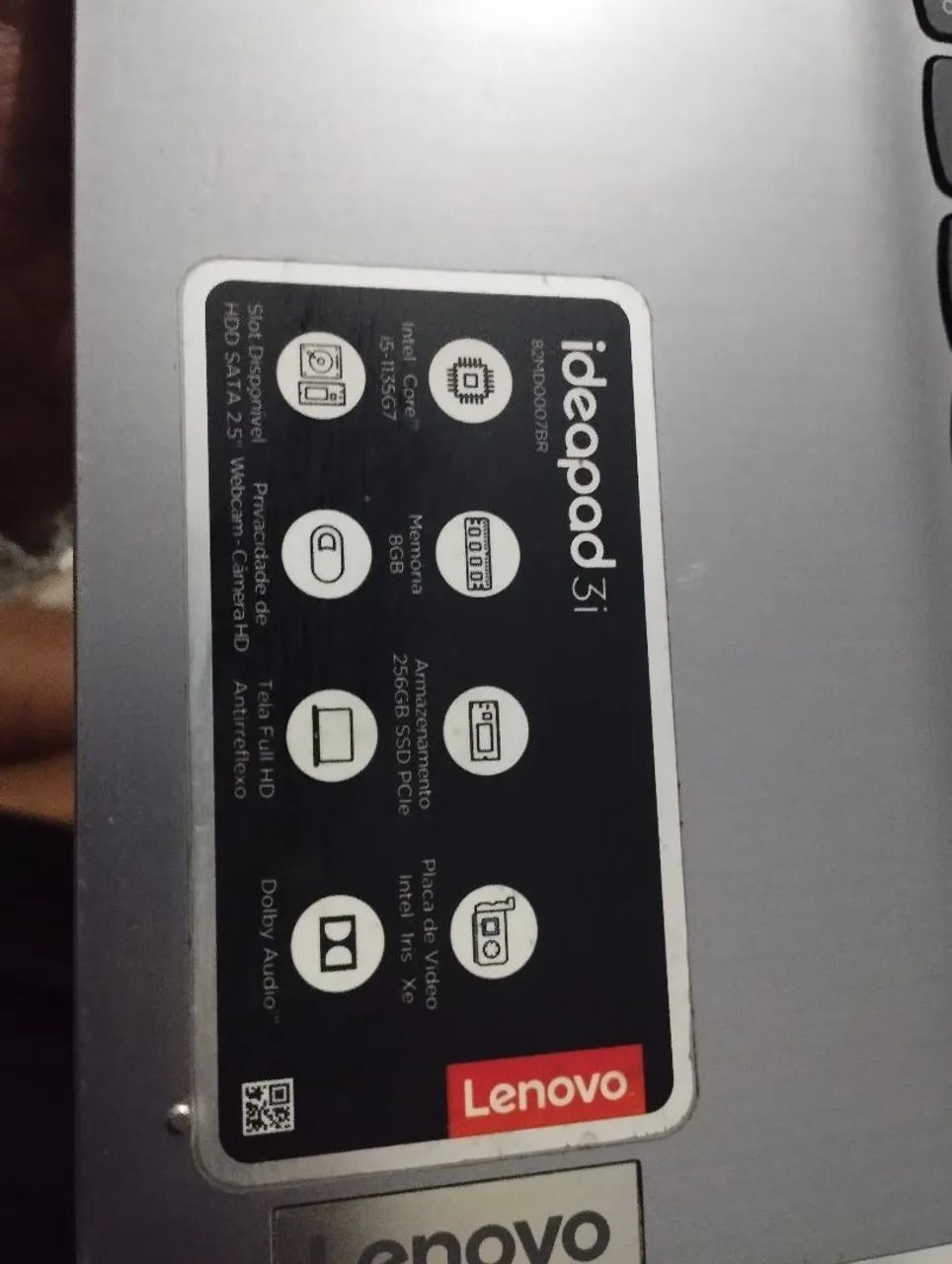 Notebook Lenovo Ideaped 3i - Foto 3