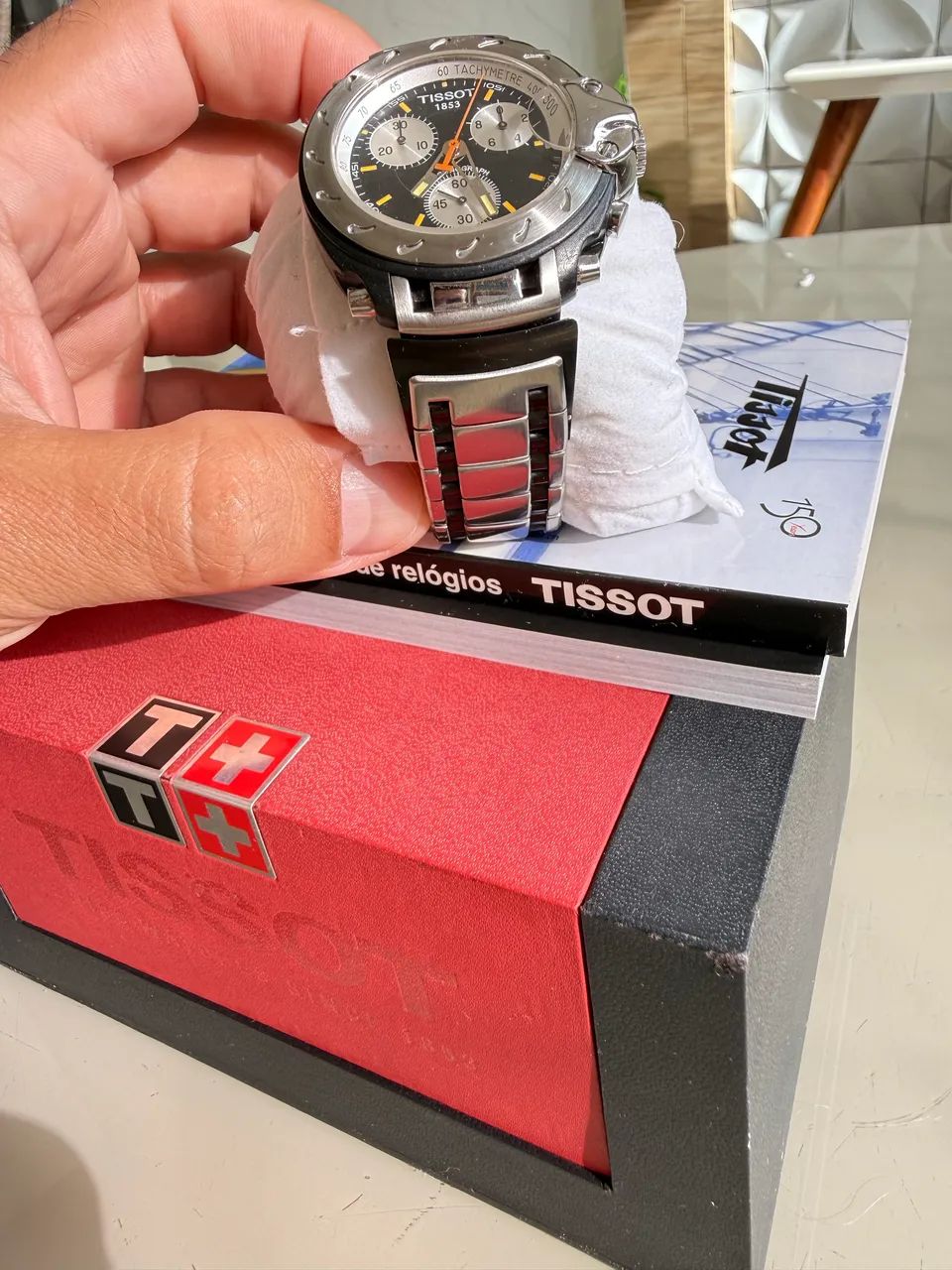 Relogio Original Tissot Trace - Foto 5