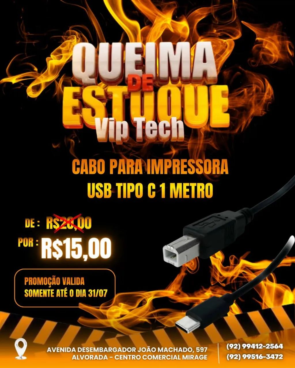 QUEIMA DE ESTOQUE!!!
