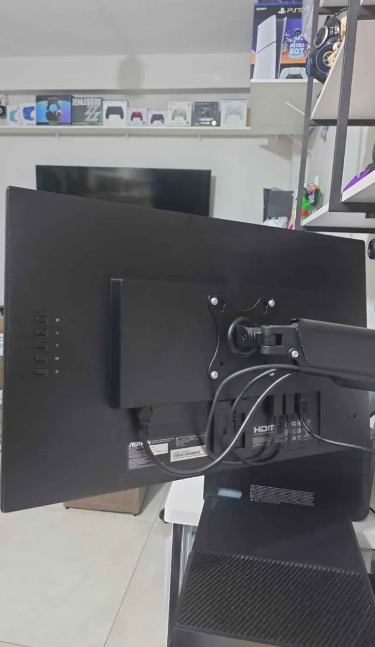 Monitor 27" polegadas FullHD (1920x1080p) 180hz, DisplayPort e 2 HDMI, painel IPS, 1ms, PC - Foto 4