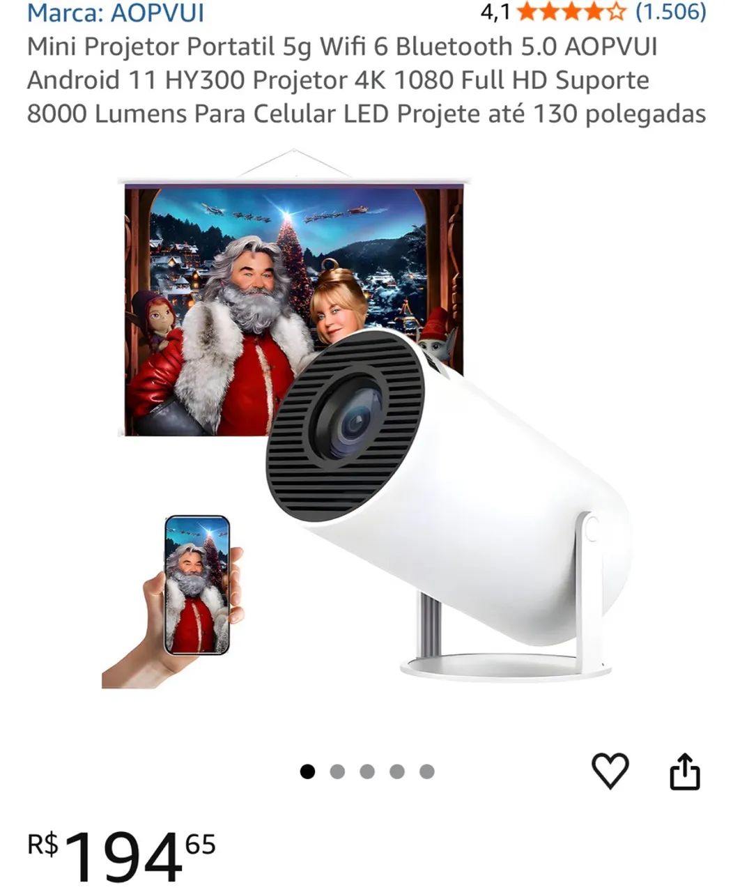 Projetor  - Foto 2