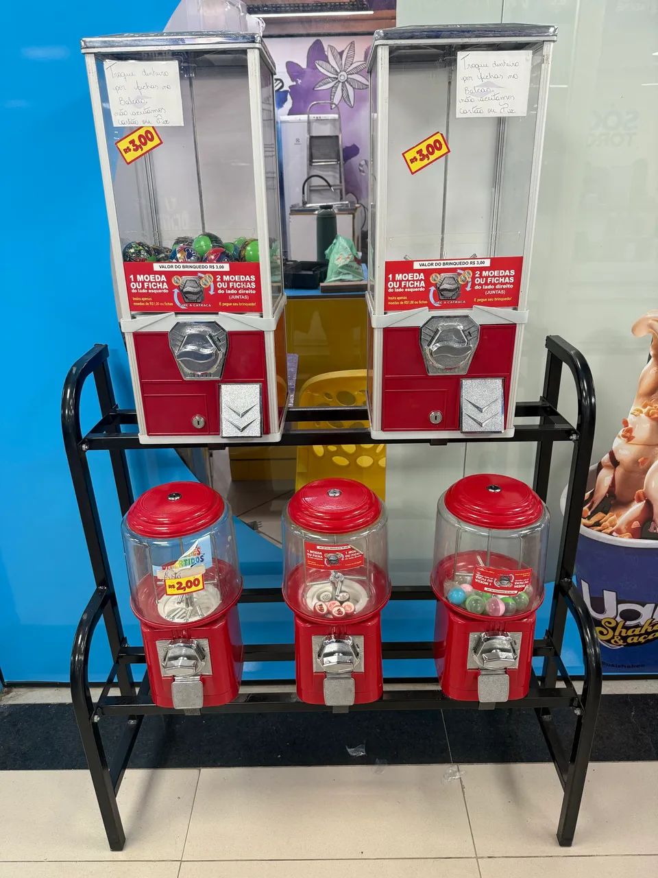 Máquina de bolinhas Vending Machine 