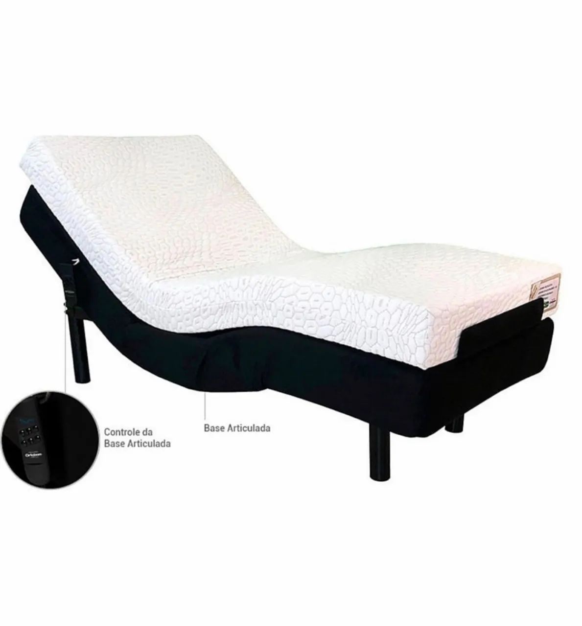 Cama articulada solteiro Ortobom