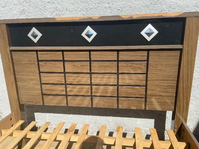 CAMA DE CASAL COMPLETA COM ESTRADO - Foto 2