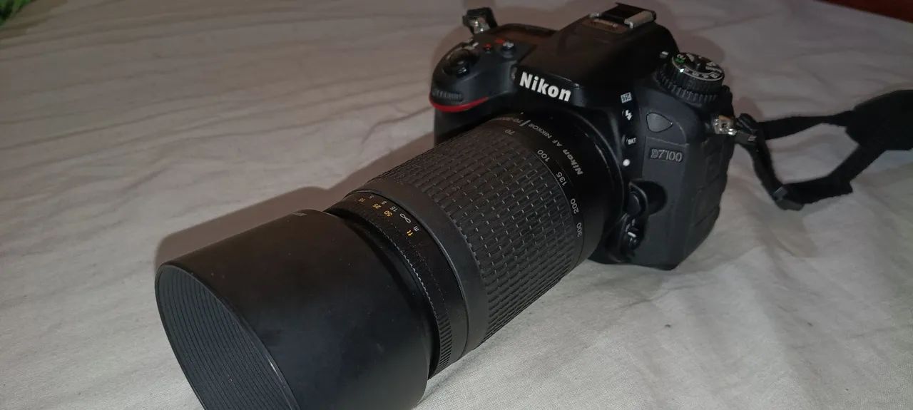 Nikon D7100 + lente 70-300mm - Câmeras e Filmadoras - Cachoeira de