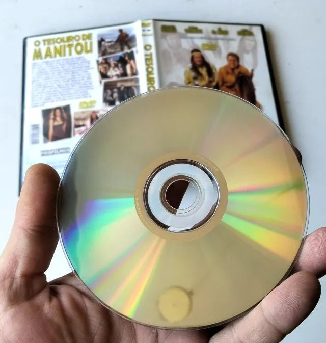 Dvd Filme O Tesouro de Manitou - 2001 - Usado  - Foto 3