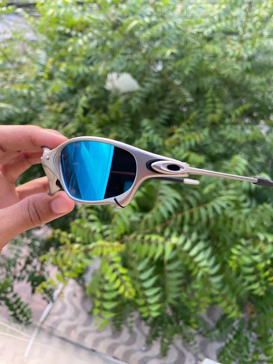 Juliet Plasma - Azul - Oakley óculos de sol  - Foto 2