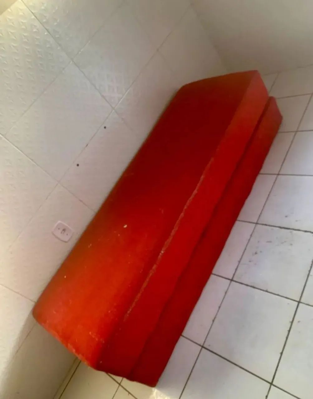 Sofa bicama sem almofada