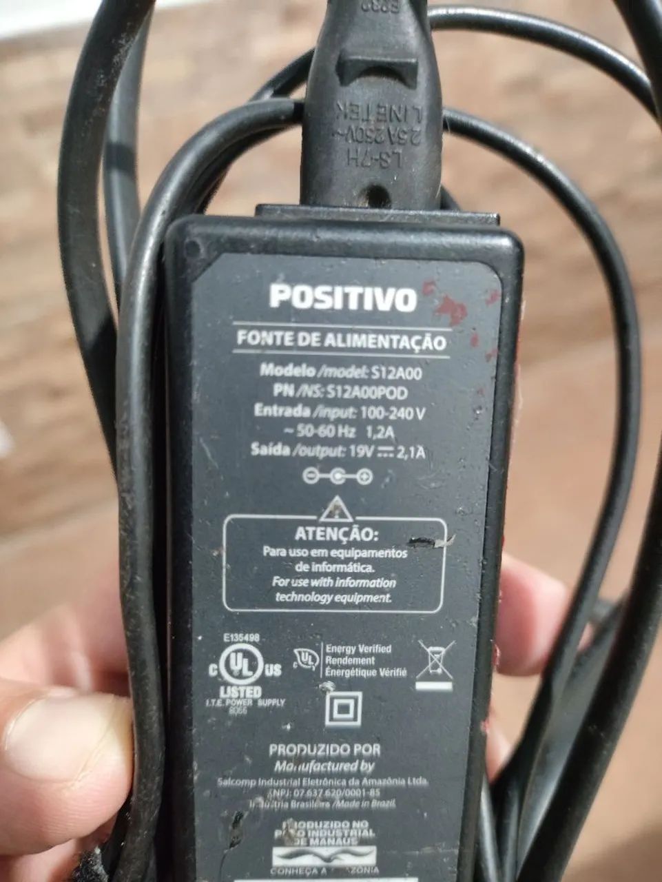 Fonte para notebook.