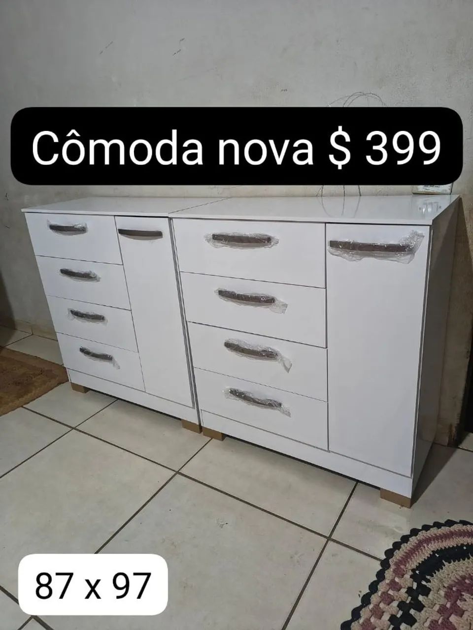 Cômoda infantil novas 