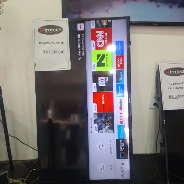 TV SAMSUNG SMART 4K 43 POLEGADAS - Foto 2