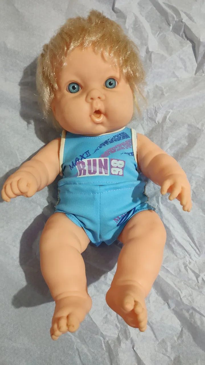 Boneco bebê menino - Cotiplás (usado)