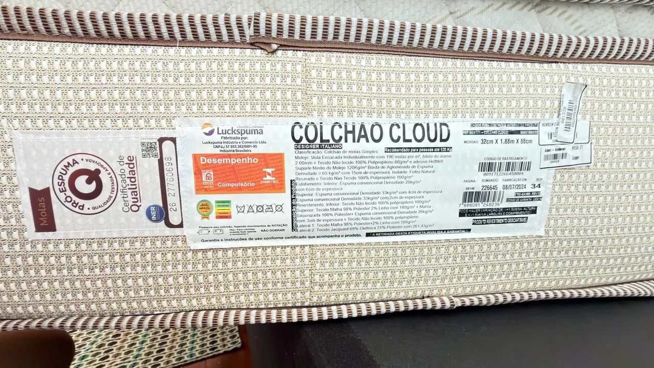 Cama Box Solteiro com Colchão - Foto 5