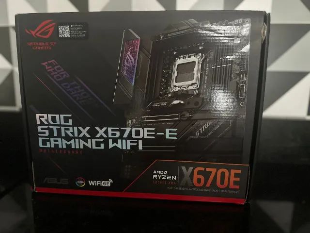 Placa Mãe Asus Rog Strix Gaming Wifi X670e-e - Foto 3