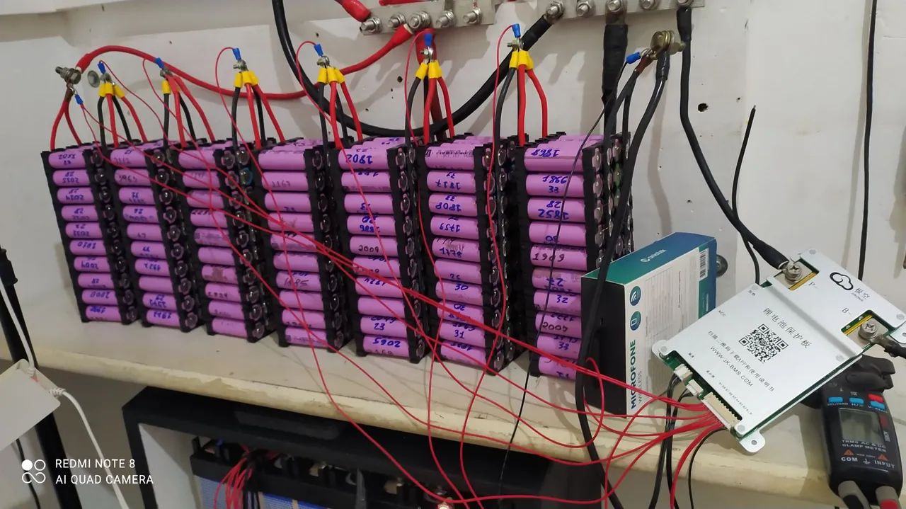 Bateria de lítio 7s 24 volts  - Foto 3