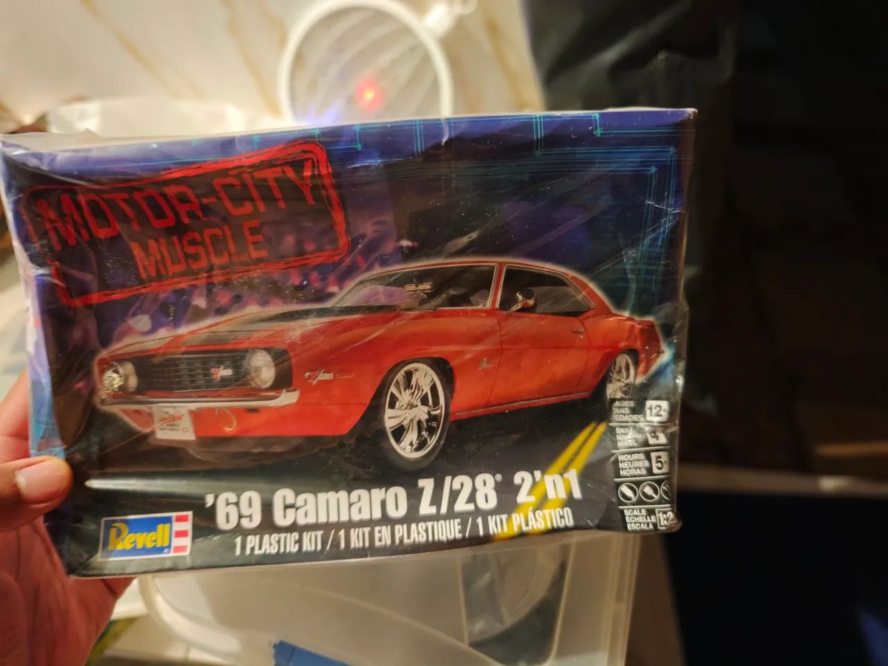 Revell camaro z28 1969 motor cycle 1:24 