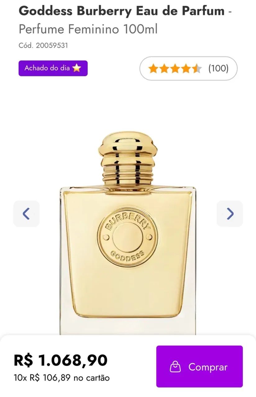 Perfume Burberry Goddess  - Foto 2
