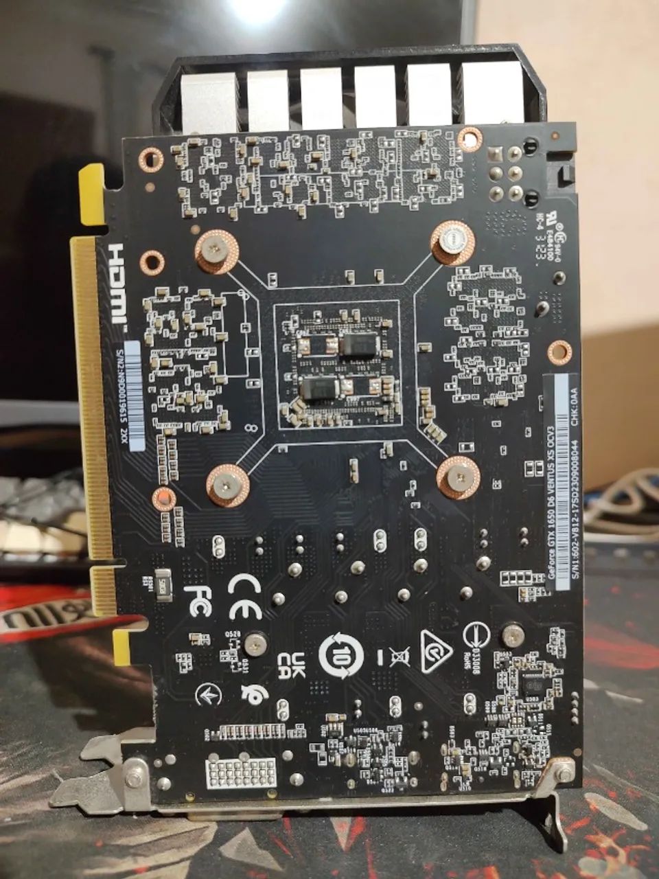 Placa de vídeo GTX 1650 4Gb - Foto 4