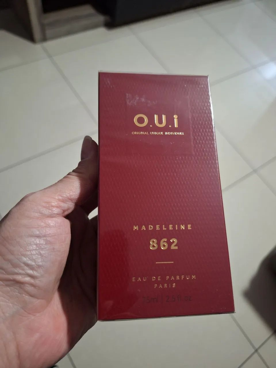 Perfume oui madeleine 862 75ml ( antigo)