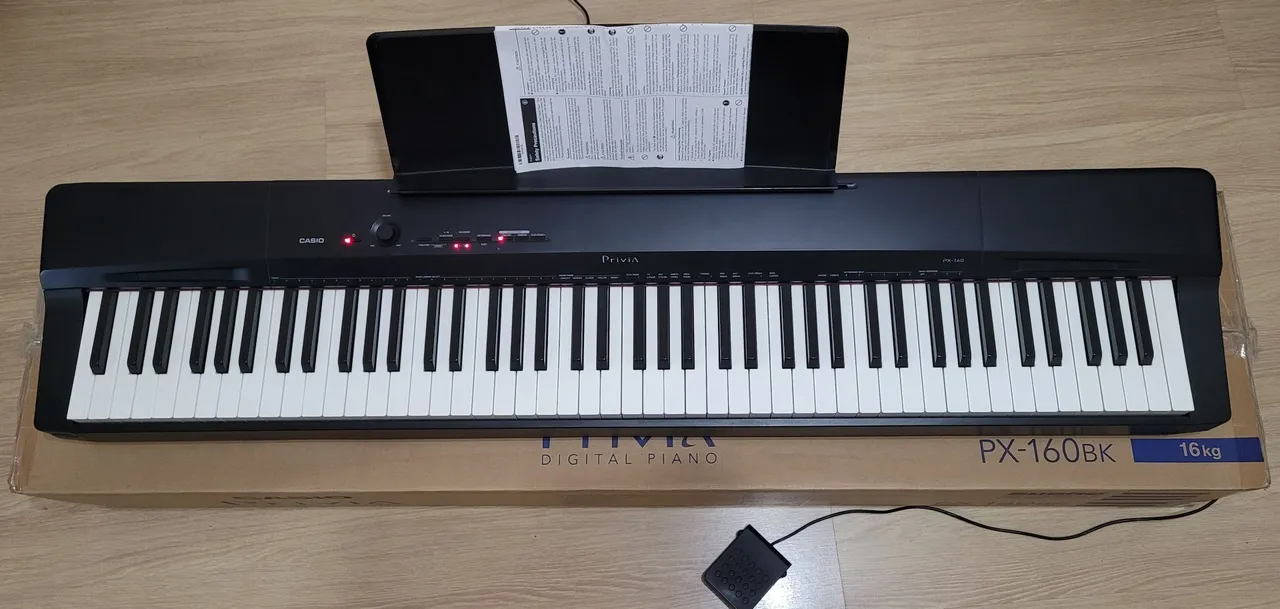 Piano Digital Casio PRIVIA PX-A100 RED - Instrumentos musicais