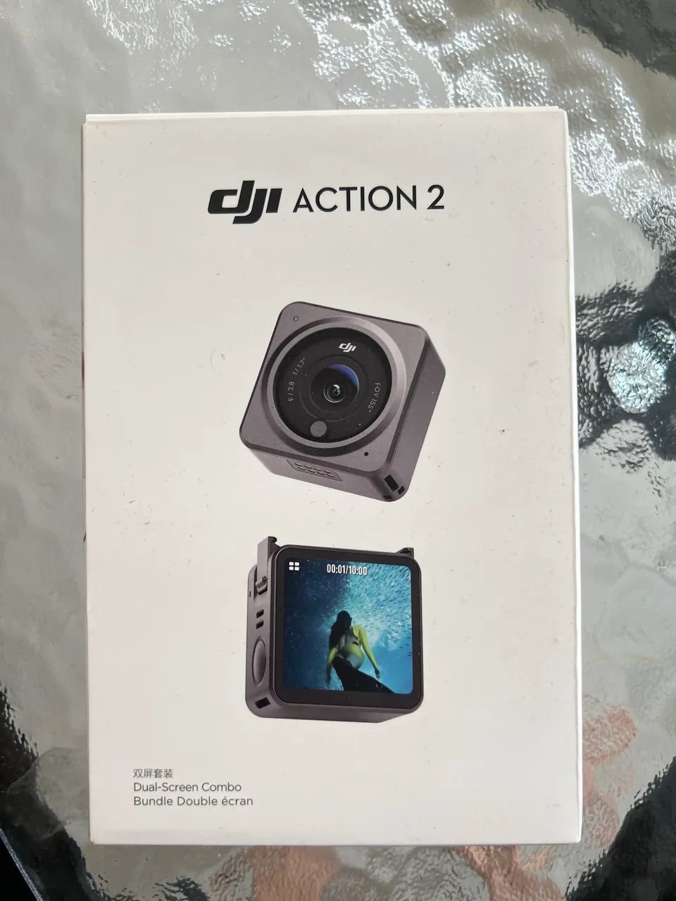Dji action 2 + case + acessorios