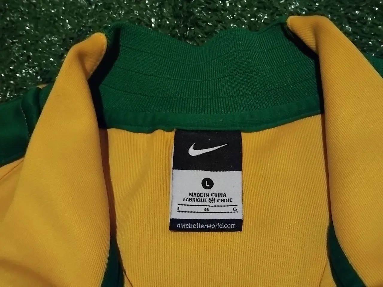 Jaqueta Brasil Seleção Brasileira N98 2014 Amarela - Foto 4