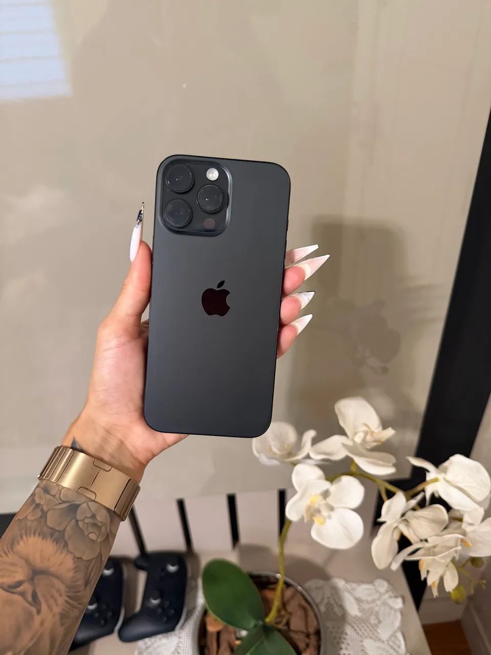 iPhone 16 Pro Max 256gb Titânio Preto 