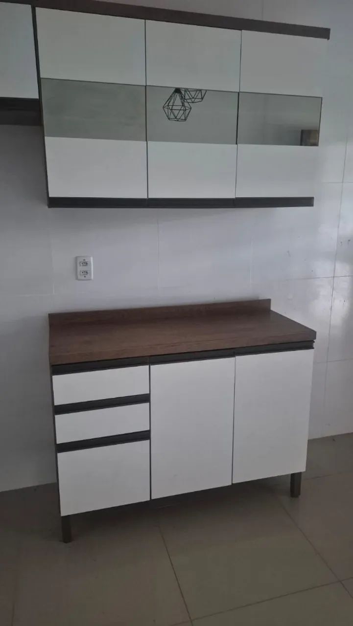Armario completo com balcão 100% MDF - Foto 4
