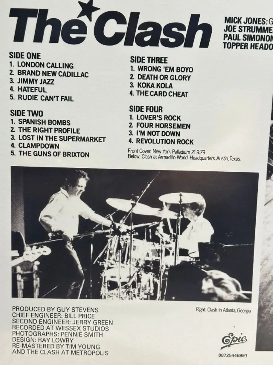 The Clash - London Calling Vinyl (importado/lacrado) - Foto 3