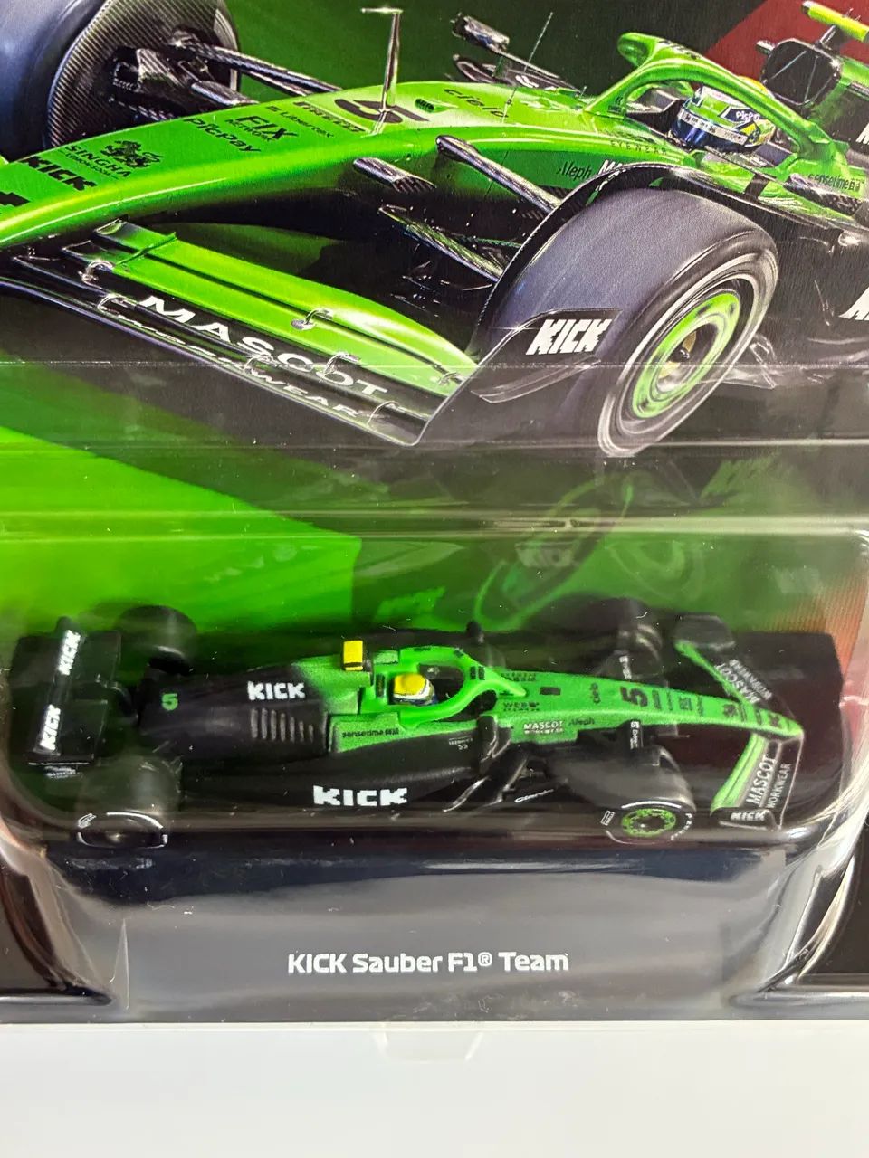Hot wheels kick sauber F1 #5 Gabriel Bortoleto - Foto 3
