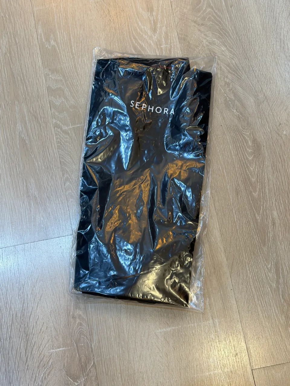 Bolsa Nylon Sephora Preta fundo Vermelho - Foto 4