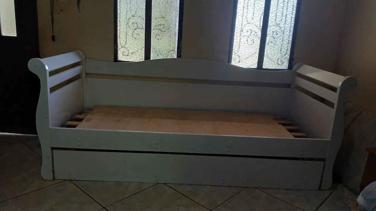 Sofá cama com cama auxiliar  - Foto 2