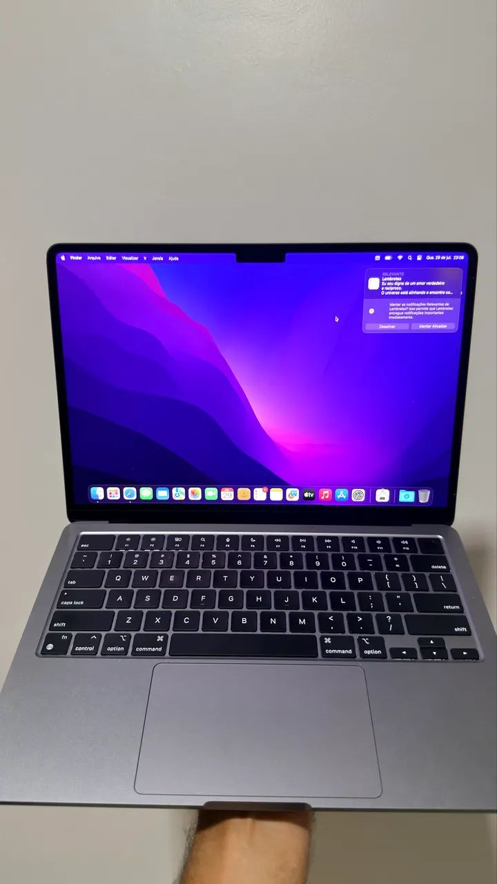 MacBook Air M2 NOVO ZERADO