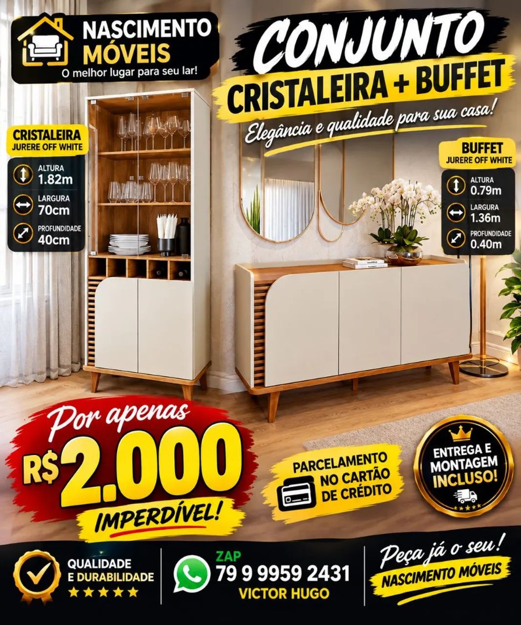 NASCIMENTO MÓVEIS ZAP 79 9  *  - Foto 2