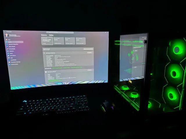 PC Gamer Completo - troco em notebook gamer ou MacBook  - Foto 3