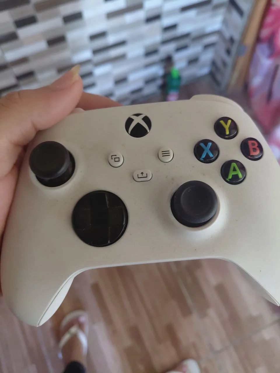 Controle Xbox séries com bateria 