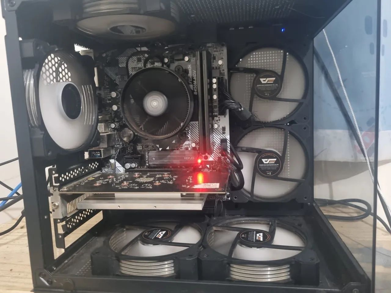 Vend ou troco Pc gamer com teclado e mouse - Foto 3