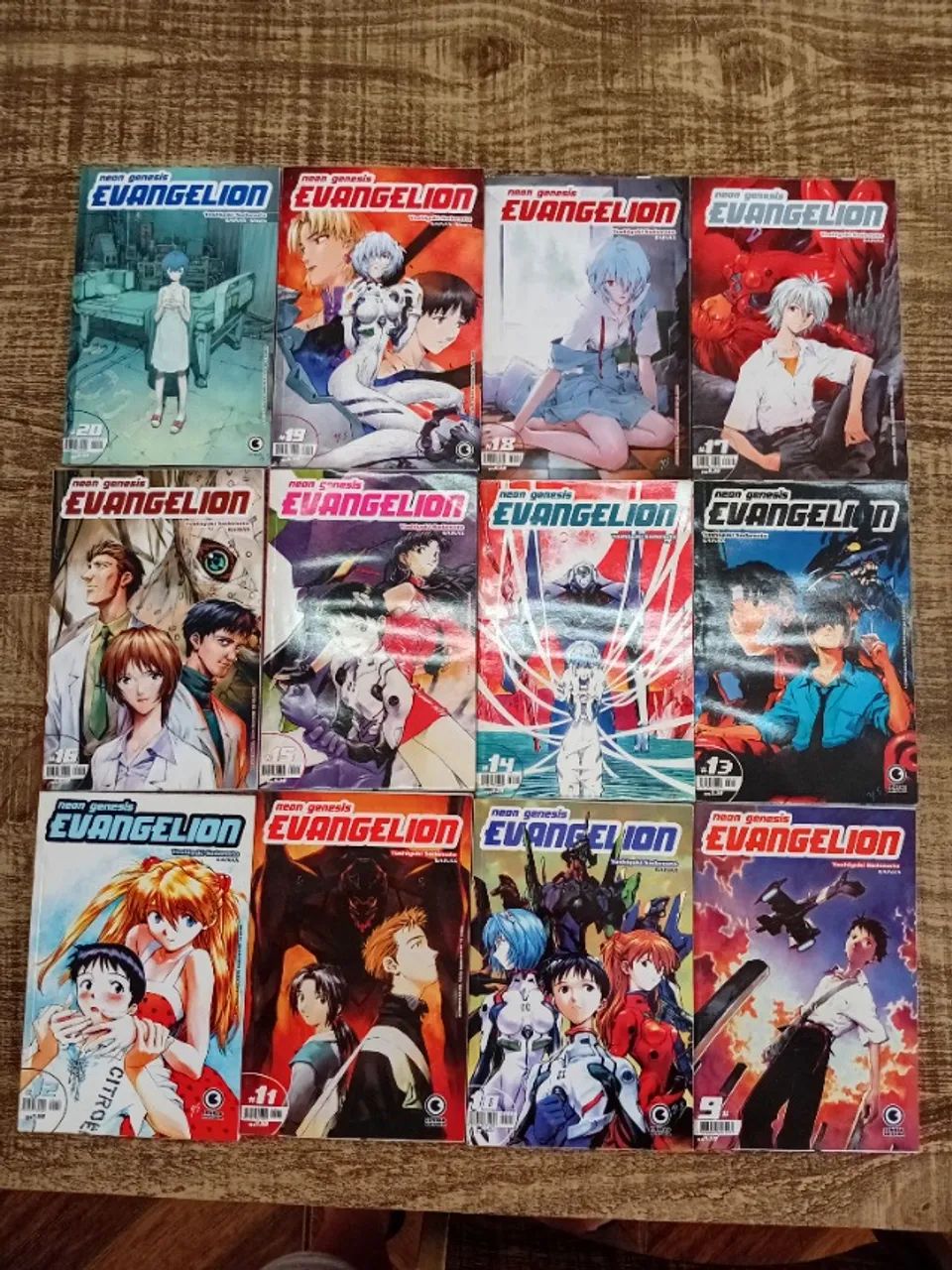Lote 20 Volumes Mangá Neon Genesis Evangelion - Editora Conrad - Foto 3