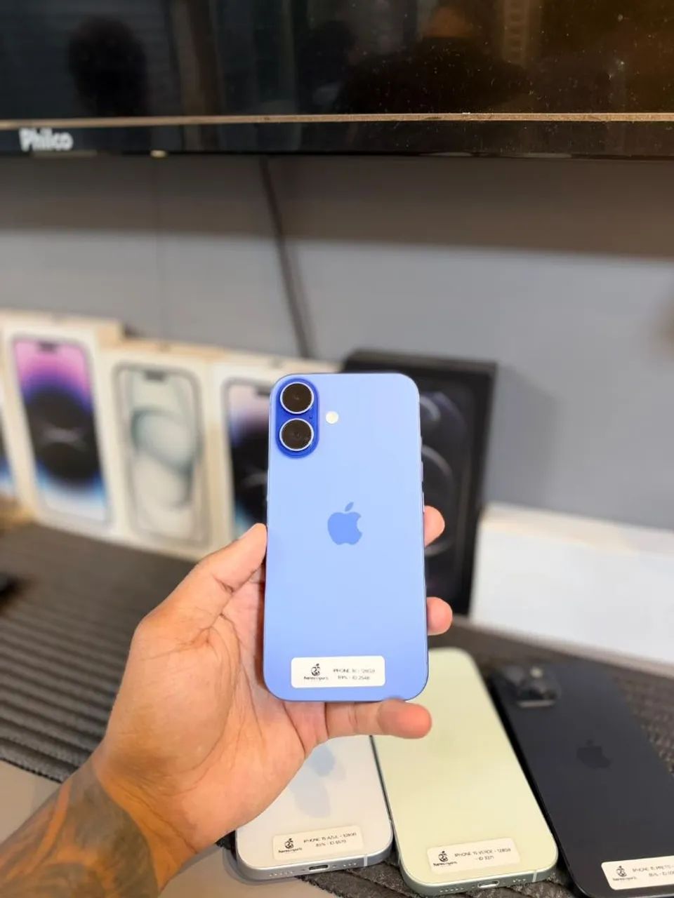 IPHONE 16 128GB<br>R$ 3.799