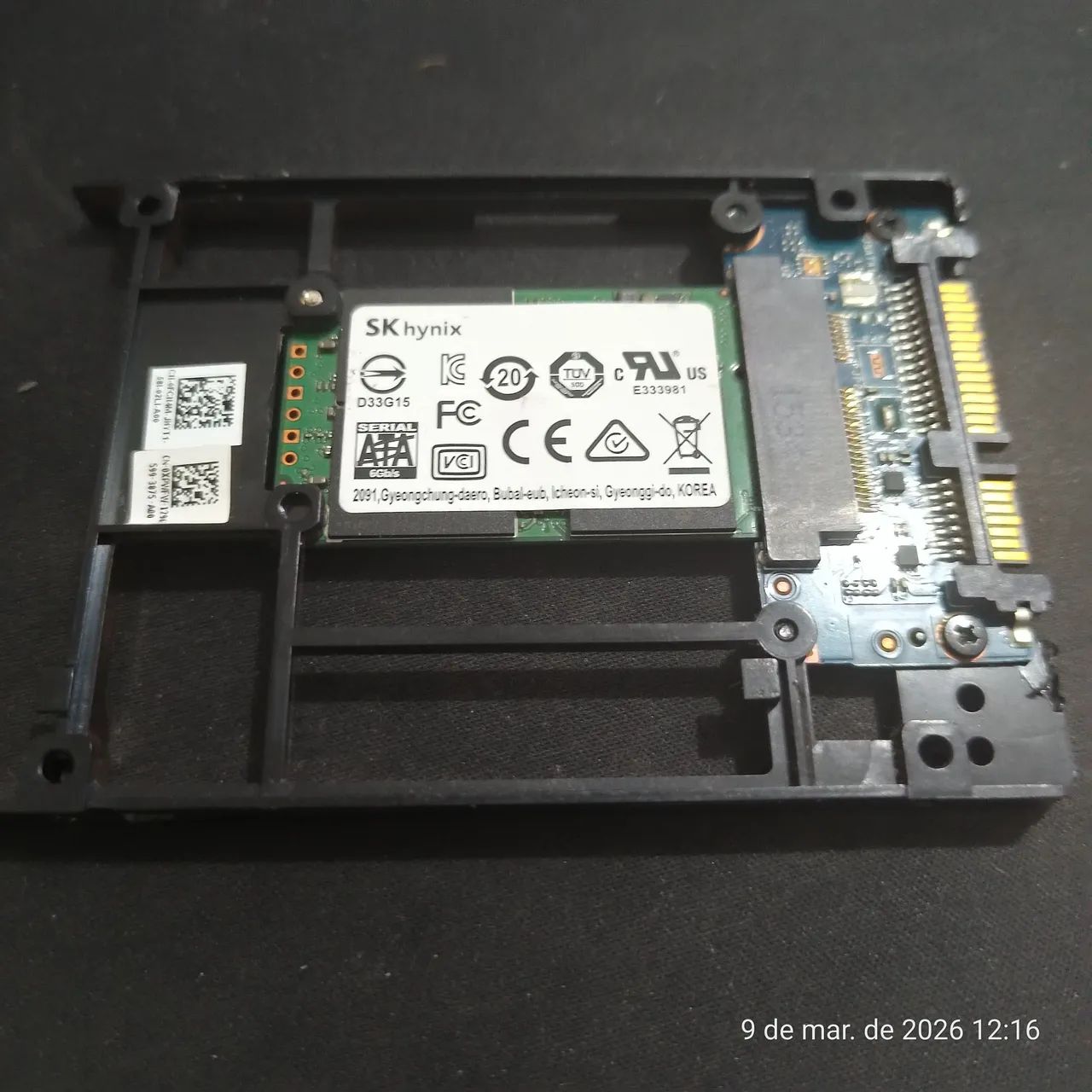 SSD Msata 256GB da SkHynix  - Foto 4