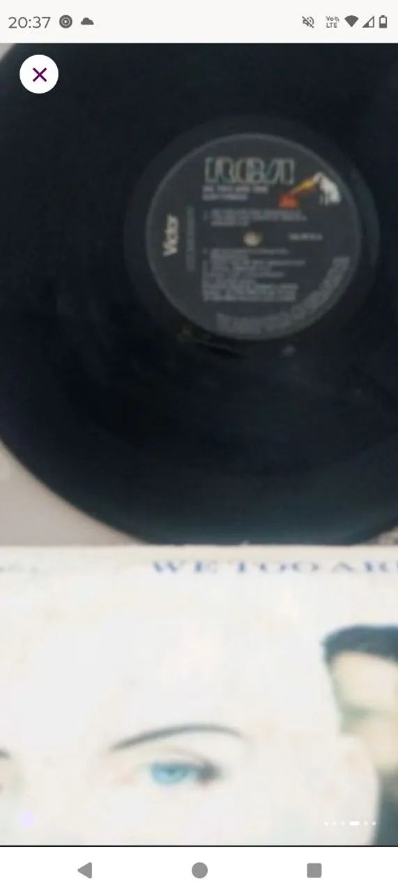 DISCO DE VINIL EURYTHMICS WE TOO ARE ONE  1989  - Foto 3