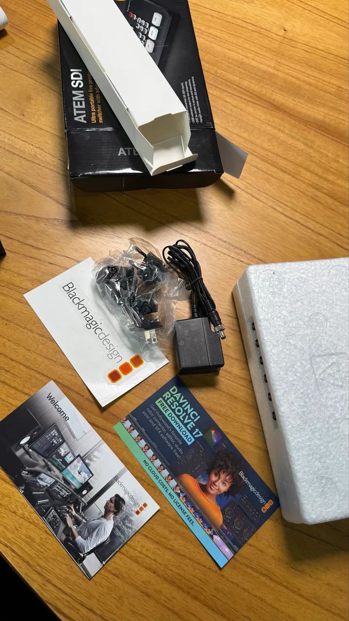 ATEM mini SDI BlackMagic com conversores HDMI - Foto 2
