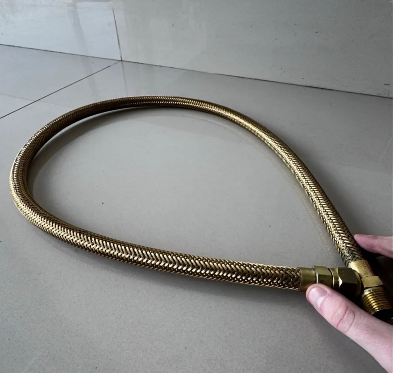 Flexível Dourado 1,50 Metro Novo - Foto 6