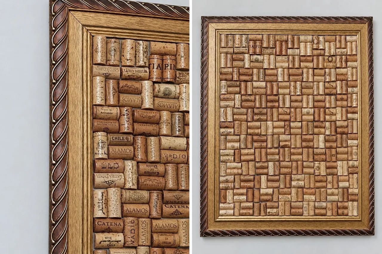Quadro de Rolhas