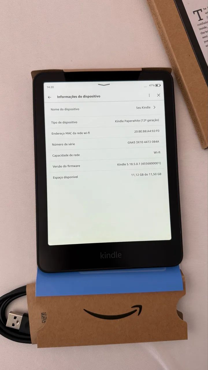 Kindle paperwhite Geração 12  - Foto 2